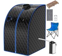 Mini sauna à vapeur - Cabine de vapeur - Sauna portable - Sauna personnel - Hammam - Réservoir d'eau de 3 litres
