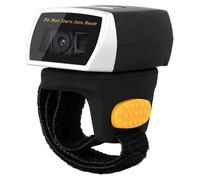 Mini scanner de codes-barres Bluetooth CCD, portable, avec anneau, sans fil, lecteur de codes-barres 1D CCD