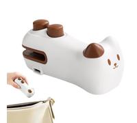 Mini scelleuse et coupe-sacs - Mini scellant thermique rechargeable - Machine à sceller magnétique rechargeable pour conserver la fraîcheur des sandwichs, des collations, des friandises, des