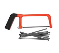 Mini Scie à Métaux Multifonction pour Bois et Métal, Orange | Outil Léger, Coupe Nette et Stable, pour Professionnels et Bricoleurs, Usage Polyvalent, Métal et Plastique