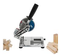 Mini scie circulaire de table Scie à découper Scie à onglets métal bois plastique