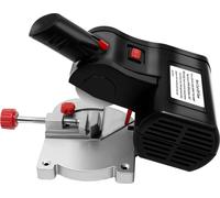 Mini scie circulaire sur table - Scie à banc compacte - 90 W - 6000 tr/min - Réglable de 0 à 45° - Profondeur de coupe 4 mm - 25 × 14 × 15 cm - Alimentation secteur CA - Noir