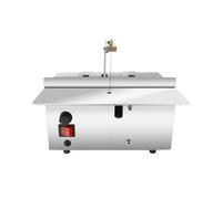 Mini scie sauteuse électrique de bureau 180 W, 10 lames pour bois | Coupez des matériaux en laiton, acier et pierres précieuses avec rouleau de lame de fil diamant et pince inclus