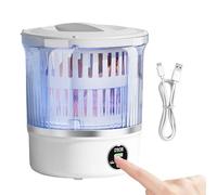 Mini séchoir à linge - Faible bruit avec drainage intégré | Mini portable pour appartement, chambre, camping | Pour chaussettes soutien-gorge serviette