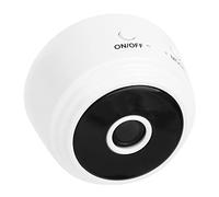 Mini Sécurité Caméra avec Dos Magnétique, Appareil Photo sans Fil HD 1080p pour la sécurité Intérieure et Extérieure, Petite Came de Nounou pour Animal de Compagnie, bébé, Maison (White)