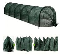 Mini Serre Portable 2 en 1 Filet Ombrage Tunnel Jardin Protection Soleil Chaleur pour Légumes Plantes Compatible Extérieur Durable
