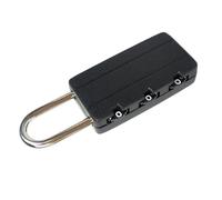 Mini serrure à combinaison 3 chiffres cadenas acier inoxydable pour bagages | Cadenas combo compact, serrure de voyage pour valises, sacs, journaux, petit verrou sécurité solide pour sac d'étudiant