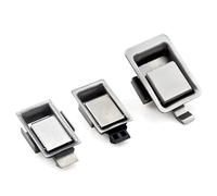 Mini serrure de porte d'armoire en acier inoxydable XK108 for camping-car, 1 pièce(XK109-2)