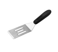 Mini Spatule, Spatule à Steak en Acier Inoxydable, Spatule à Poisson Antiadhésive, Petite Spatule à Hamburger à Fente en Métal pour Frire, Retourner, Griller