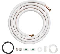 Mini Split Kit de conduites 4876,8mm Tube en cuivre - Câble de raccordement AC 6,4x9,5mm - Accessoires de climatisation