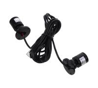 Mini Spot LED USB Éclairage Doux et Bijoux Noir, pour Vitrine | Plastique, Usage Intérieur Maison et Fête, Design Compact Moderne, Compatible Cabinet et Bijoux