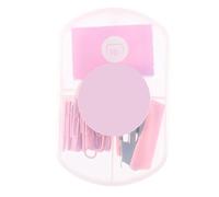 Mini Stapler Effort Saving Portable Small Cute Stapler with Staple and Paper Clip for Office School Students Plastic Metal (Pink)