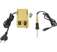 Mini station de soudage - Kit station de soudage 12 V - 1–18 W - Pour la réparation de téléphones portables et d'ordinateurs, le soudage de composants - CE - Jaune