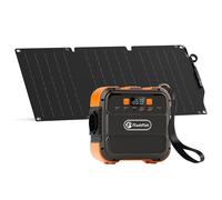 Mini-station d'énergie portable FLASHFISH A101 avec panneau solaire pliable FLASHFISH SP18V30W