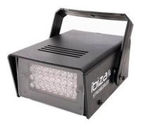 Ibiza STROBE20LED Stroboscope Noir