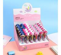 Mini Stylo À Bille En Forme De Dinosaure, 36 Pièces/Lot, 4 Couleurs, Mignon, À Pression, Fournitures D'écriture, Pour École Et Bureau, Papeterie Cadeau
