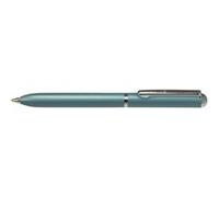 Mini stylo à bille - Turquoise - Rechargeable - Encre noire - Rétractable - Online Turquoise