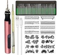Mini Stylo Graveur Rechargeable Sans Fil, Kit D'outils De Gravure Pour Métal, Verre, Céramique, Plastique, Bois
