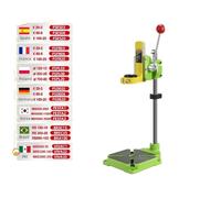 Mini support de perçage électrique, cadre pivotant à 90 degrés, pince d'établi solide ,