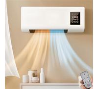 Mini support mural avec télécommande - Refroidissement portable pour chambre à coucher, salon, bureau