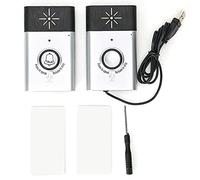 Mini Système De Sonnette Sans Fil D'interphone Vocal Bidirectionnel Portable 2.4 GHz - Transmission Stable,Sonnette Portable Et Sonnette Vocale,
