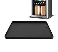 Mini tapis de réfrigérateur en silicone imperméable, anti-fuite, antidérapant, pour chambre à coucher, maison, bureau, déménagement sous cuisine, hôtel, camping-car, intérieur et extérieur, 61 x 61 cm