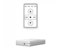 Mini télécommande Porte-clé 4 canaux AC129-04 Blanche