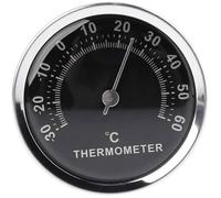 Mini thermomètre de voiture 58 mm Affichage analogique mécanique de la température avec autocollant
