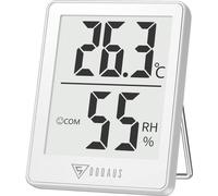 Mini-thermomètre d'intérieur précis avec écran LCD, affichage de la température et de l'humidité