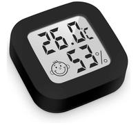 Mini Thermomètre Hygromètre Intérieur Digital à Haute Précision, Moniteur de Température et Humidimètre, Thermo Hygromèt