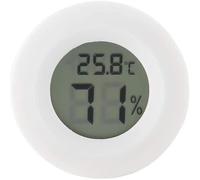 Mini thermomètre hygromètre numérique LCD pour animaux de compagnie - Surveillance précise de la température et de l'humidité