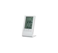 Mini thermomètre numérique d'intérieur, hygromètre, humidité, horloge, prévisions météorologiques, affichage de la valeur max min G
