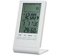 Mini thermomètre numérique d'intérieur, hygromètre, humidité, horloge, prévisions météorologiques, affichage de la valeur max min G