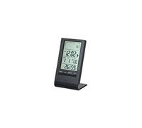 Mini thermomètre numérique d'intérieur, hygromètre, humidité, horloge, prévisions météorologiques, affichage de la valeur max min