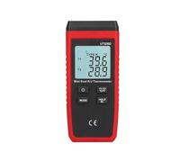 Mini thermomètre numérique double canal UT320D-compteur de température K/J avec rétroéclairage LCD et fonction de maintien des données