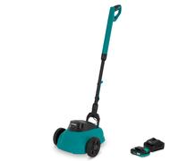 Mini tondeuse sans fil 20V - largeur 22 cm, fonction mulching | Avec batterie 2.0Ah et chargeur rapide
