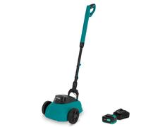 Mini tondeuse sans fil 20V - largeur 22 cm, fonction mulching | Avec batterie 4.0Ah et chargeur rapide