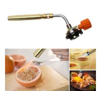 Mini Torche Portable À Gaz Pour Le Soudage Au Butane, Réglable, Pour Le Camping En Plein Air, Barbecue, Tête De Cuisson, Pistolet À Chaleur