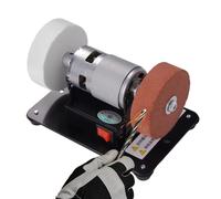 Mini Touret À Meuler | 100 W 6000 Tours Par Minute Vitesse Maximale Mini Silencieux - Machine À Meuler Et Polir De Table - Idéal Pour Polissage De Bijoux En Métal, Bricolage, Artisanat, Meulage Et Rép