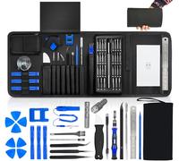 Mini Tournevis Torx Cruciforme Plat Triangle Triwing,Jeu de Tournevis Précision avec Spatule,Kit de Tournevis Aimanté Nettoyage Reparation pour iPhone/macbook/ps4/ps5/xbox/switch,lunettes,smartphone