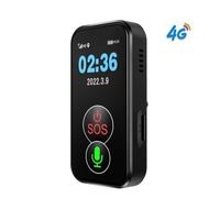 Mini traceur GPS 4G étanche avec micro GSM, appel SOS, anti-perte - autonomie 100 jours
