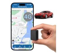 Mini Traceur GPS 4G sans Carte SIM sans Limite de Distance, Autonomie 60 Jours, Suivi en Temps Réel, 6 Mois d'Historique, Alertes APP, Aimanté Tracker GPS pour Voiture,Vélo,Moto,Enfants TK903