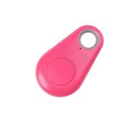 Mini Traceur GPS Bluetooth Anti-Perte - KeyFinder Localisateur Connecté AZ tracing - Télécommande Selfie - 5 à 15 m - iOS & Android - Rose -