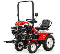 Mini tracteur 4x4 moteur essence 10,9 ch démarrage électrique MW Tools MTR010