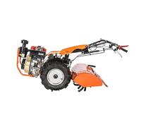 Mini Tracteur Portatif 8-30hp, Motoculteur Électrique, Moteur Diesel, Cultivateur Robuste À Deux Roues, Résistant l'usure, Highland Mountain Puissant Et Efficace