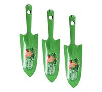 Mini Transplantoir Tout Acier Vert (Lot de 3)