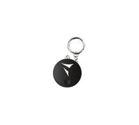 Mini Traqueur Bluetooth - TECHMADE - Noir - Bluetooth 5.2 - Alarme - 50m de portée