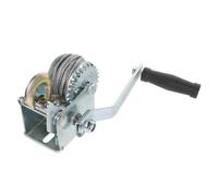 Mini treuil manuel de 226 kg pour remorque portable - Équipement de levage robuste - Treuil à manivelle compact pour traction et chargement