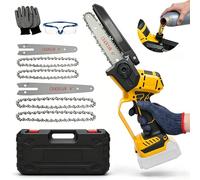 Mini Tronçonneuse à Batterie,6&8 Pouces Compatible avec Dewalt Batterie 18V