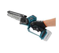 Mini Tronçonneuse Électrique Sans Fil 6/8 Pouces Brushless Compatible Makita 18V pour Élagage Jardin